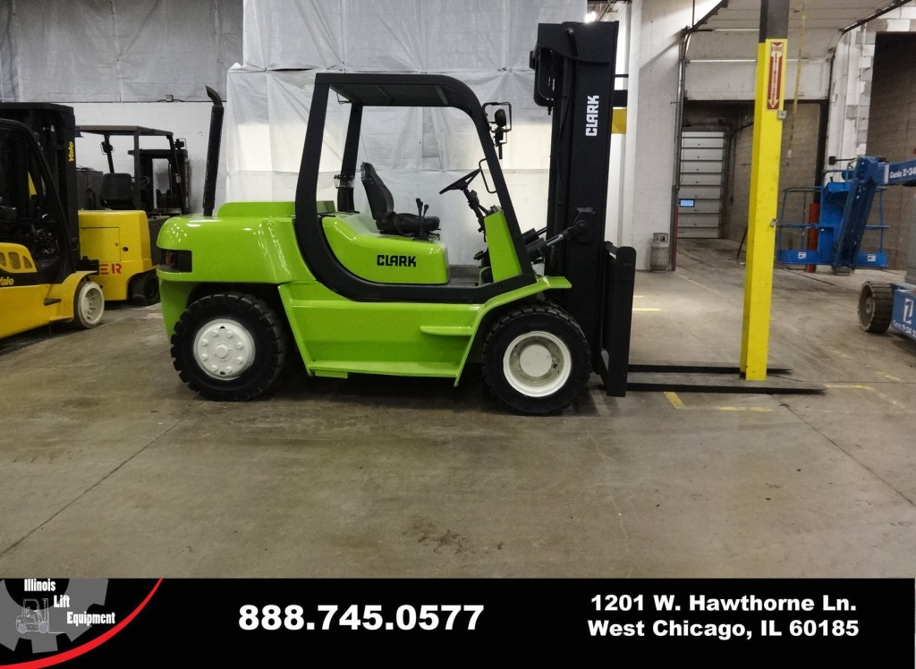 2003 Clark CMP75SD Forklift on Sale in Michigan