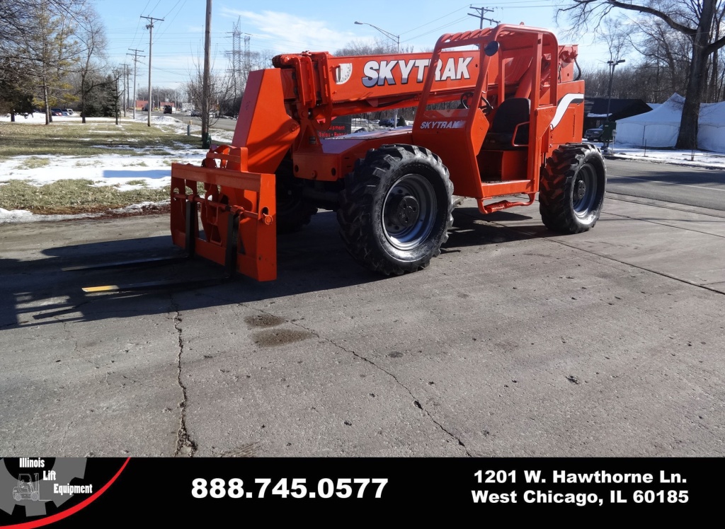 2002 SkyTrak 8042 telehandler on sale in Michigan