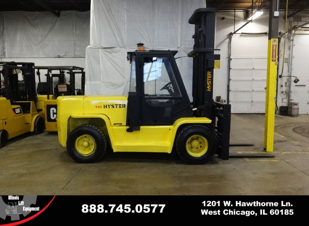 2005 Hyster H155XL Forklift on Sale in Michigan