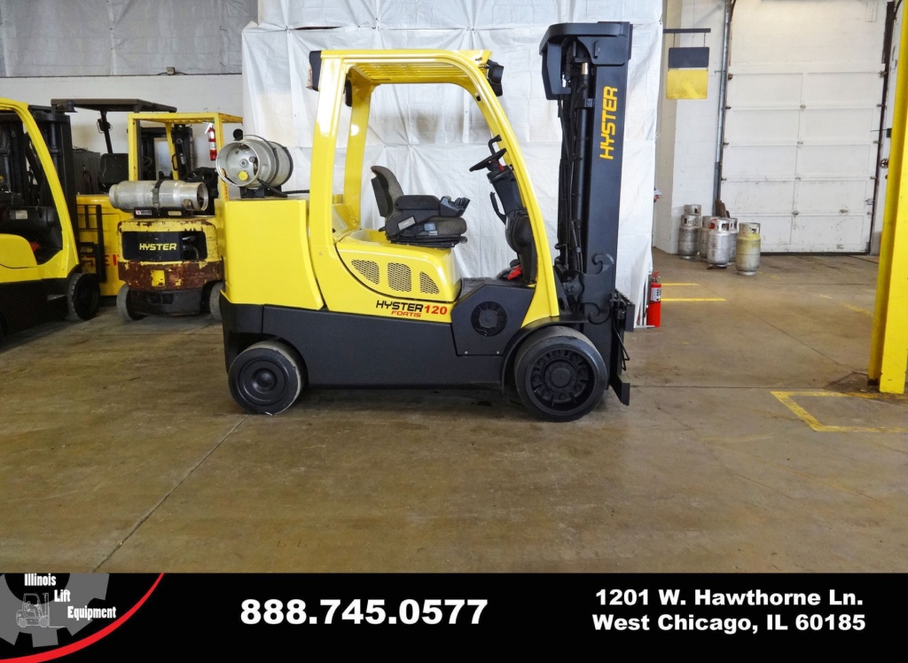 2008 Hyster S120FT Forklift on Sale in Michigan