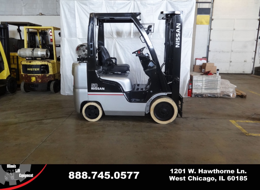 2005 Nisssan CL50 Forklift on Sale in Michigan