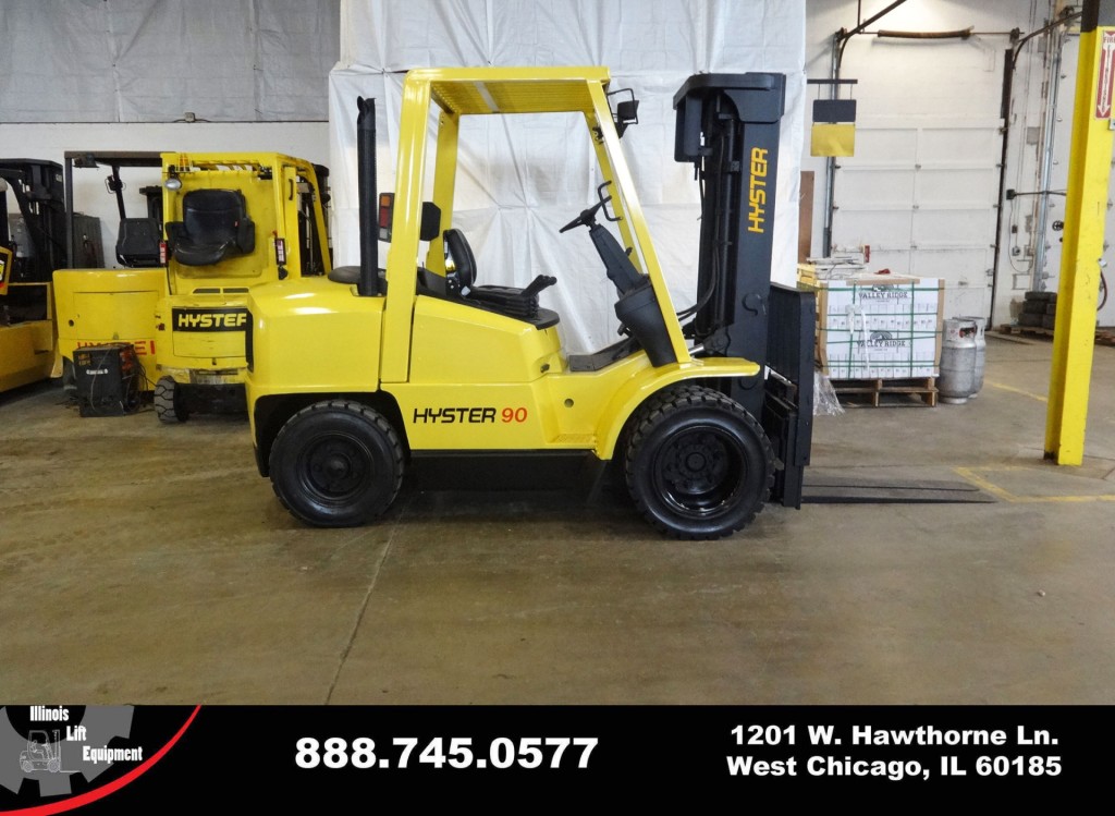  2000 Hyster H90XMS Forklift on Sale in Michigan