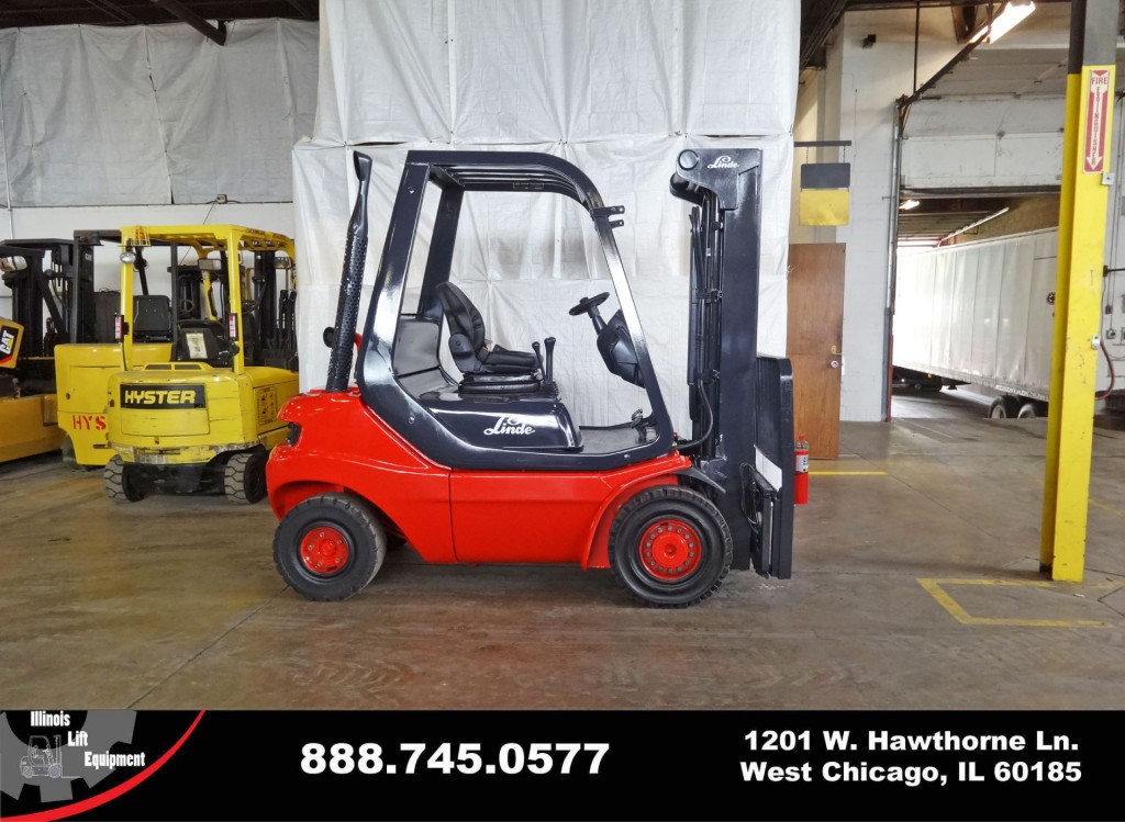  2002 Linde H25D Forklift on Sale in Michigan