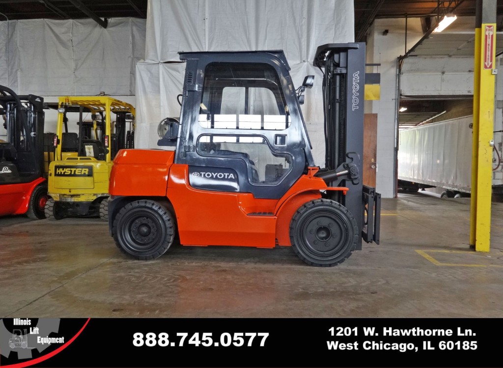 2005 Toyota7FGCU35 Forklift On Sale in Michigan