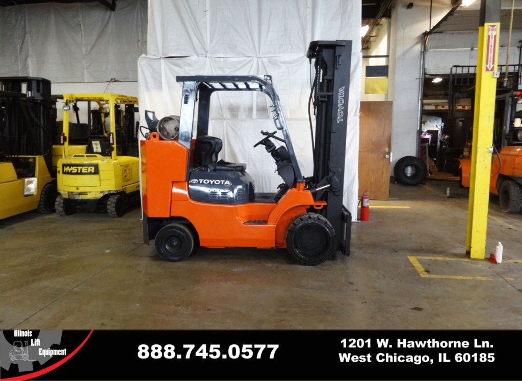 2005 Toyota 7FGCU45-BCS Forklift on Sale in Michigan