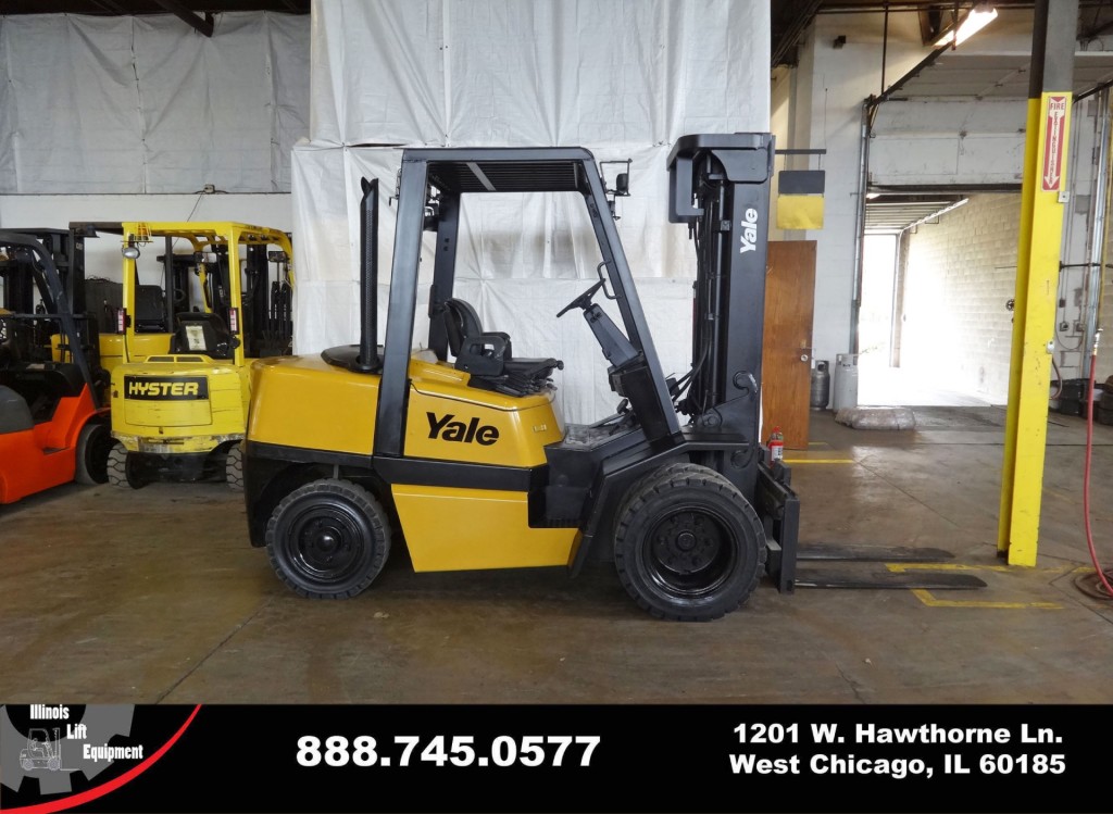 2005 Yale GDP090 Forklift on Sale in Michigan