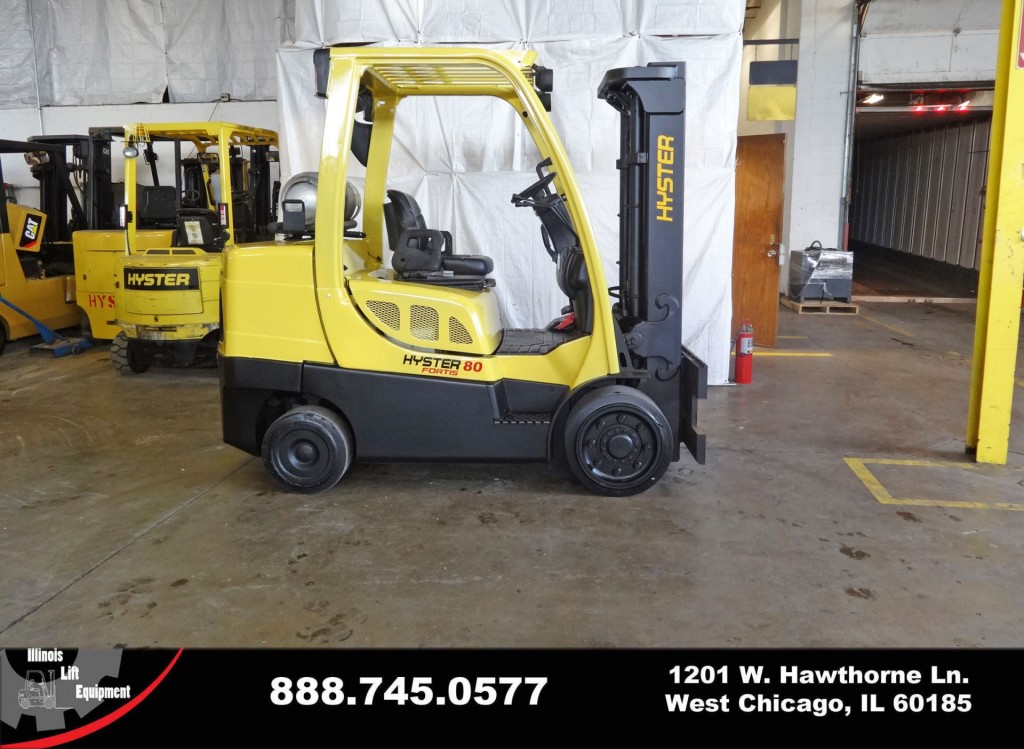 2007 Hyster S80FT Forklift on Sale in Michigan