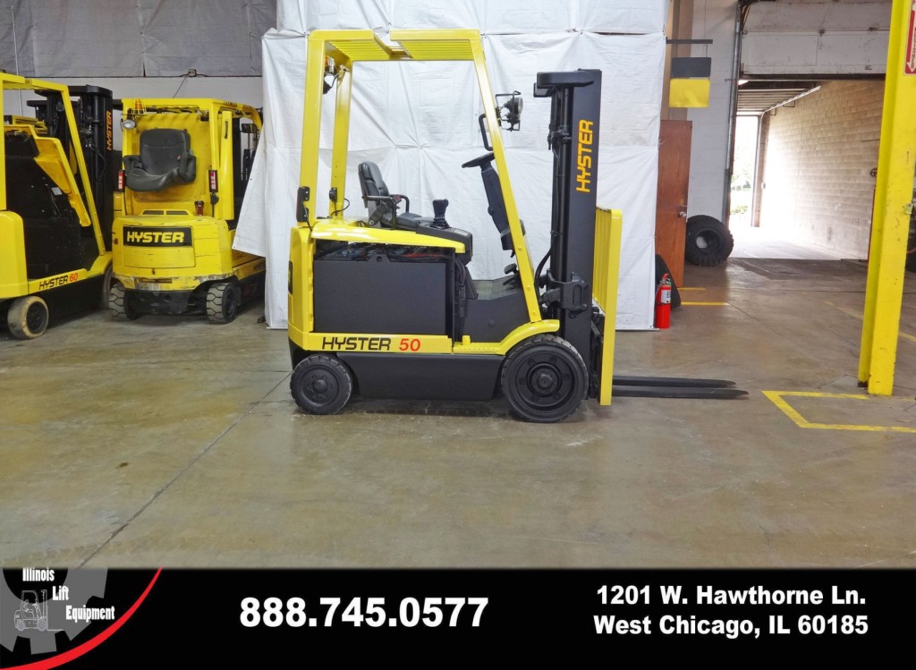  2007 Hyster E50Z Forklift On Sale in Michigan