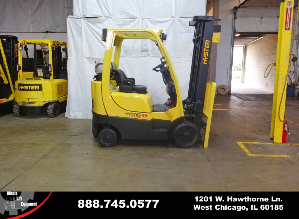  2009 Hyster S55FTS Forklift on Sale in Michigan