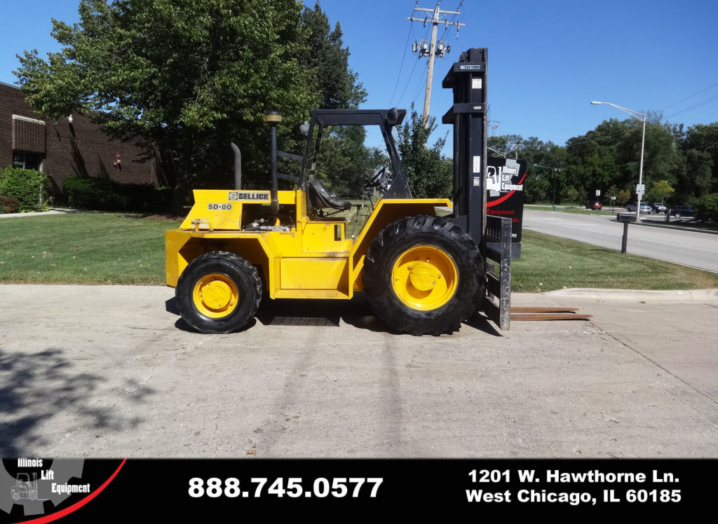 2000 Sellick SD80 Forklift on Sale in Michigan