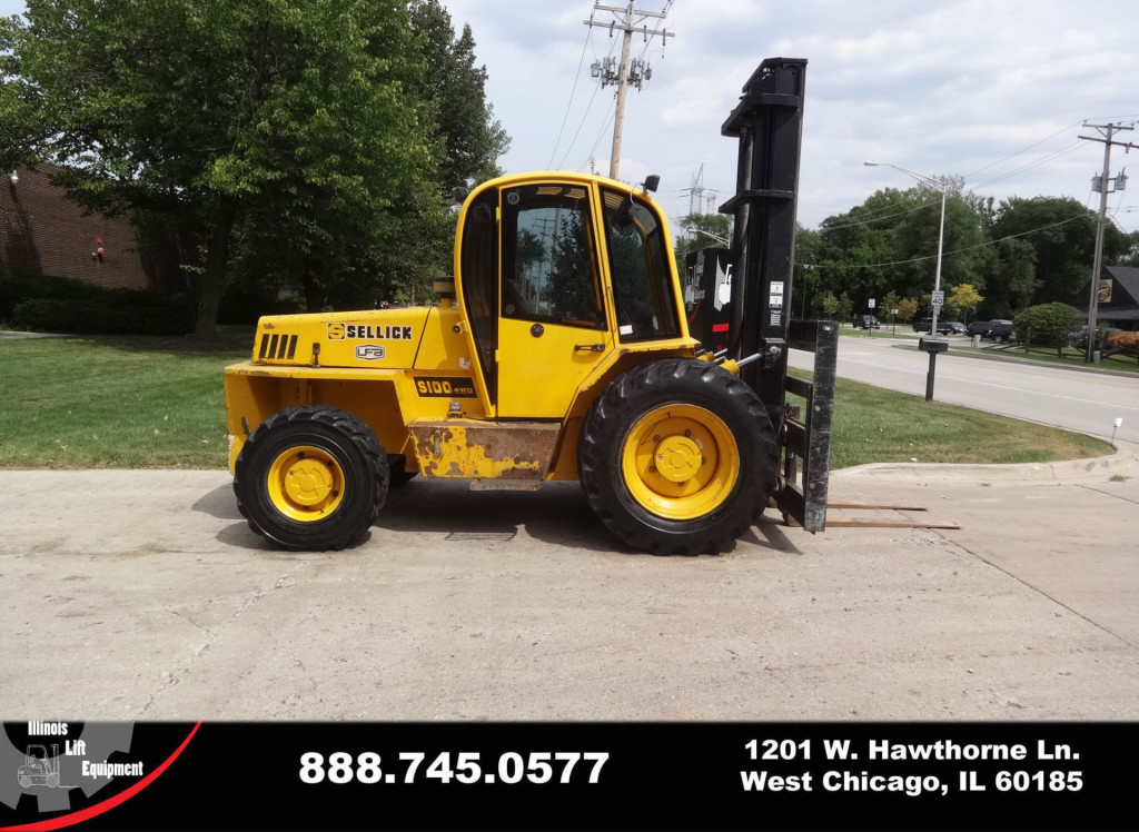 2005 Sellick SD100 PDS-4 Forklift on Sale in Michigan