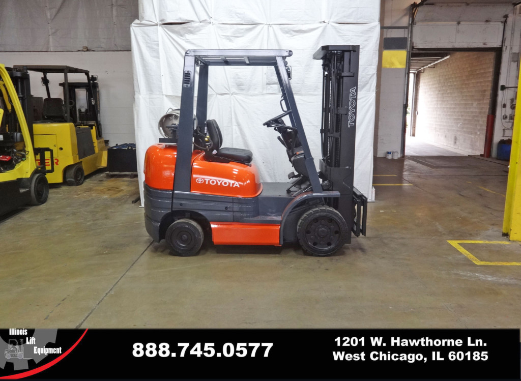 1998 Toyota 6FGCU25 Forklift on Sale in Michigan