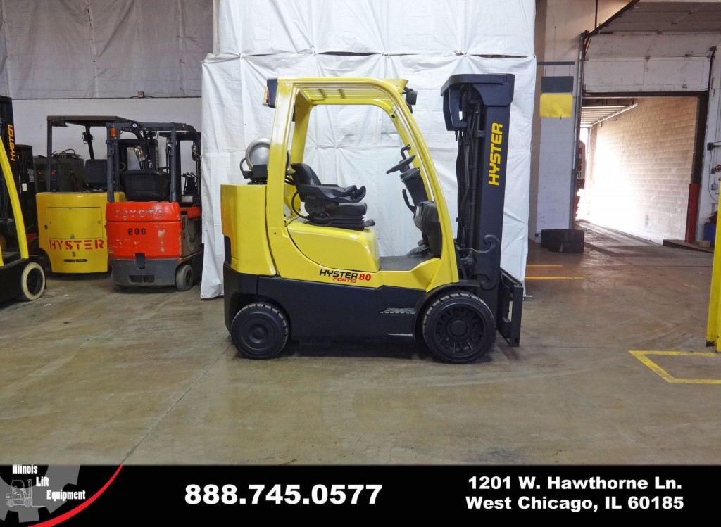  2010 Hyster S80FTBCS Forklift on Sale in Michigan