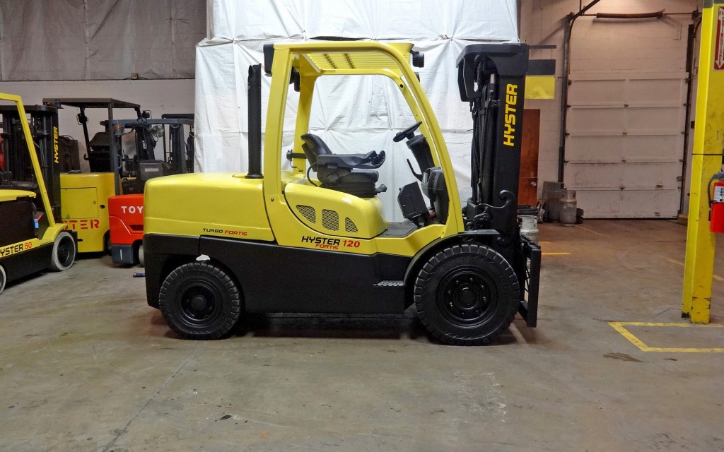 2011 Hyster H120FT Forklift on Sale in Michigan