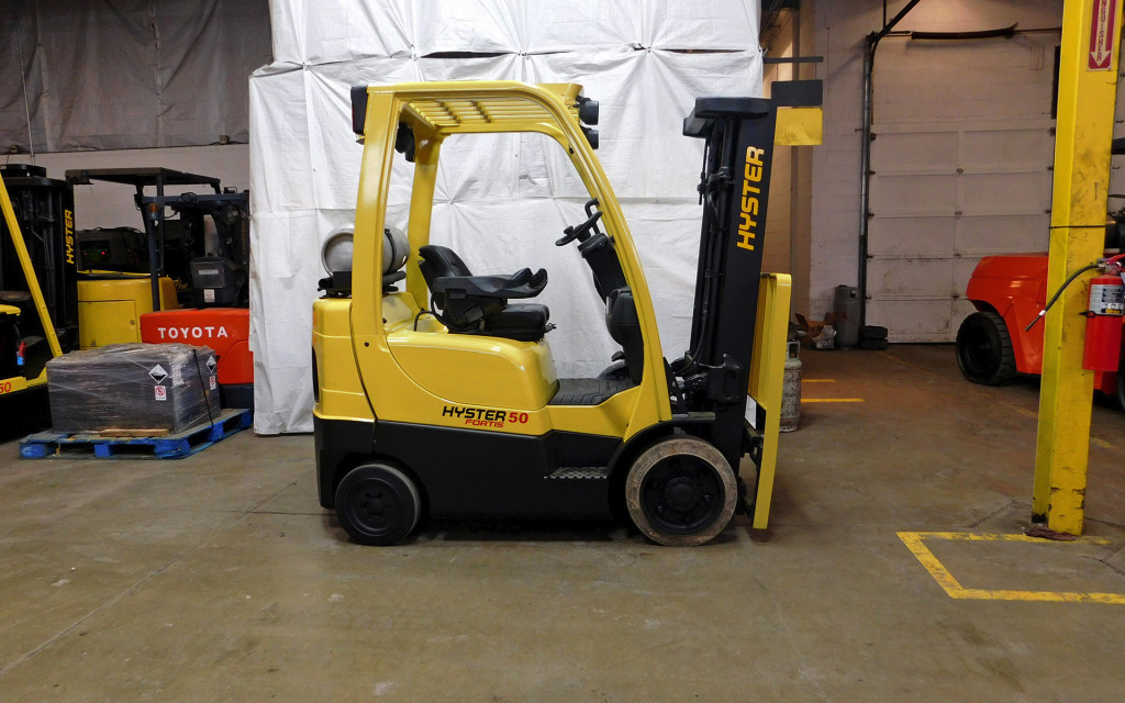 2010 Hyster S50FT Forklift on sale in Michigan