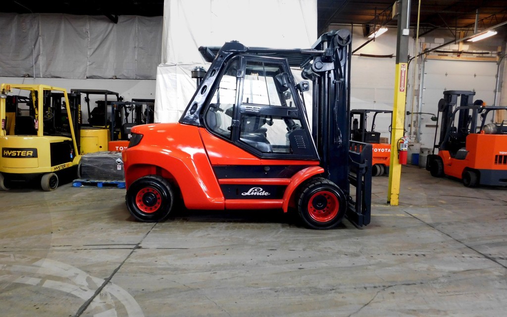 2010 Linde H80D Forklift on Sale in Michigan