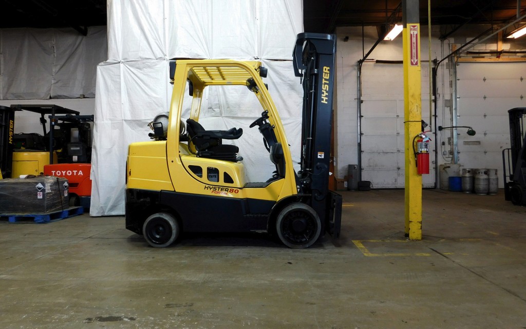  2011 Hyster S80FT Forklift on Sale in Michigan