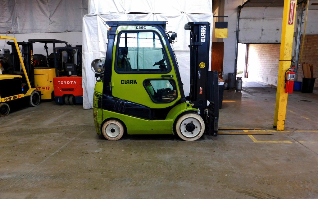  2010 Clark C20CL Forklift on Sale in Michigan