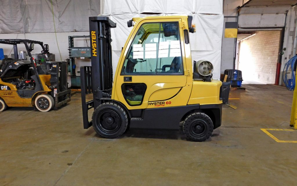  2009 Hyster H60FT Forklift on Sale in Michigan