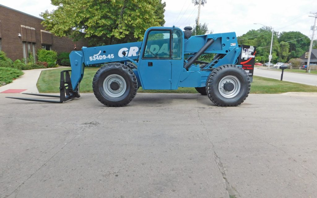  2005 Gradall 534D-9 Telehandler on Sale in Michigan