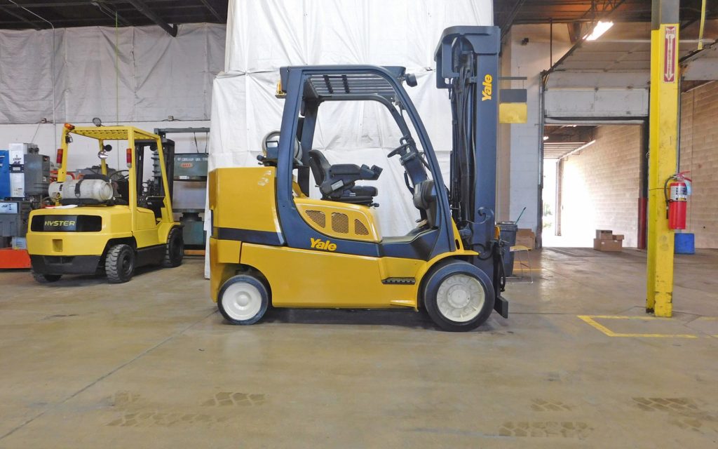  2007 Yale GLC120VX Forklift on Sale in Michigan