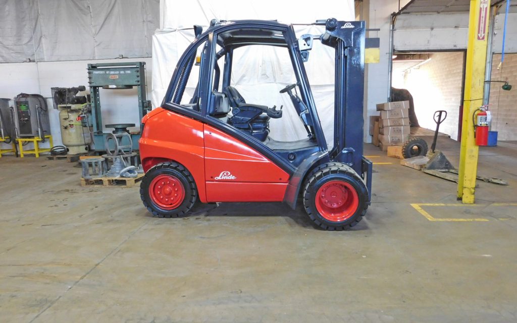  2005 Linde H40D Forklift On Sale in Michigan