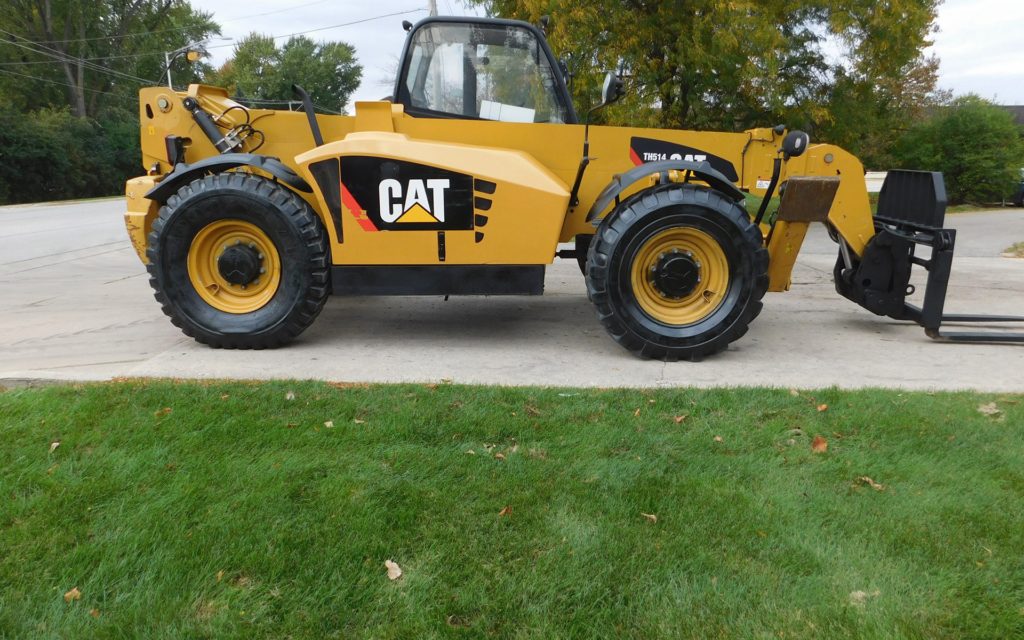  2010 Caterpillar TH514 Telehandler on Sale in Michigan