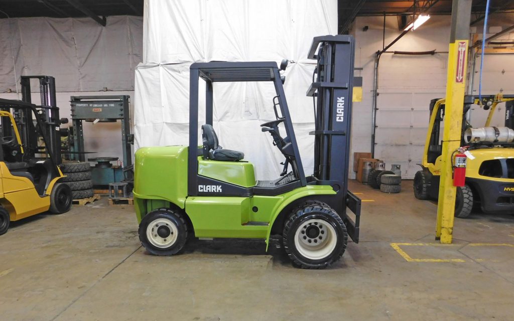  1999 Clark CGP40 Forklift On Sale in Michigan