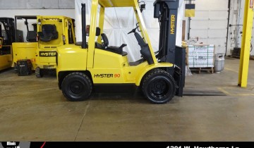 2000 Hyster H90XMS Forklift on Sale in Michigan