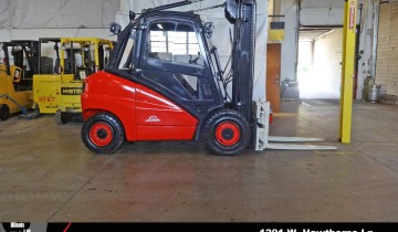 2005 Linde H50D Forklift on Sale in Michigan