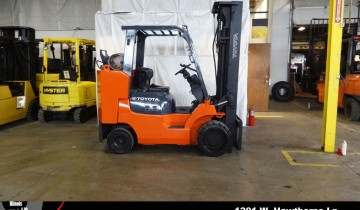 2005 Toyota 7FGCU45-BCS Forklift on Sale in Michigan