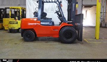 2002 Toyota 7FGAU50 Forklift On Sale in Wisconsin