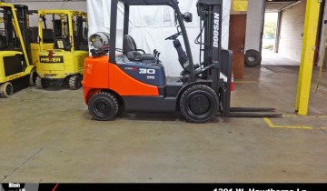 2009 Doosan G30E-5 Forklift on Sale in Michigan