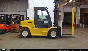 2008 Yale GDP135VX Forklift on Sale in Michigan