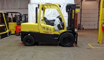 2011 Hyster H120FT Forklift on Sale in Michigan