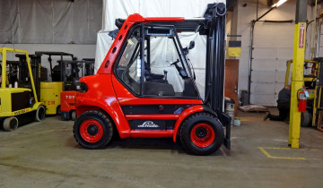 2004 Linde H80D Forklift on Sale in Michigan