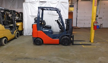 2008 Toyota 8FGCU25 Forklift on Sale in Michigan