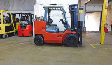 2012 Toyota 7FGCU55-BCS Forklift on Sale in Michigan